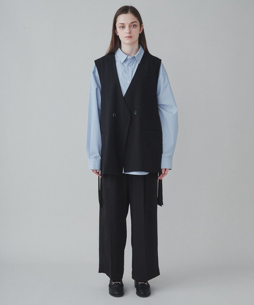 WEGO 【ユニセックス着用ITEM】TRノーカラーベスト 