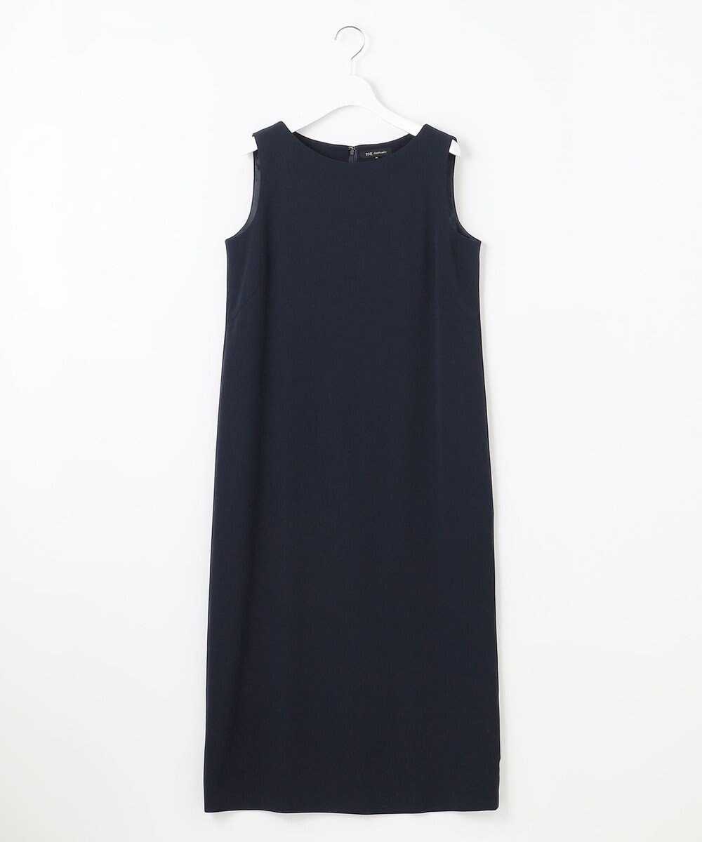 23区 【APPLAUDIR】クリスタルフラワーコンビ ドレス 