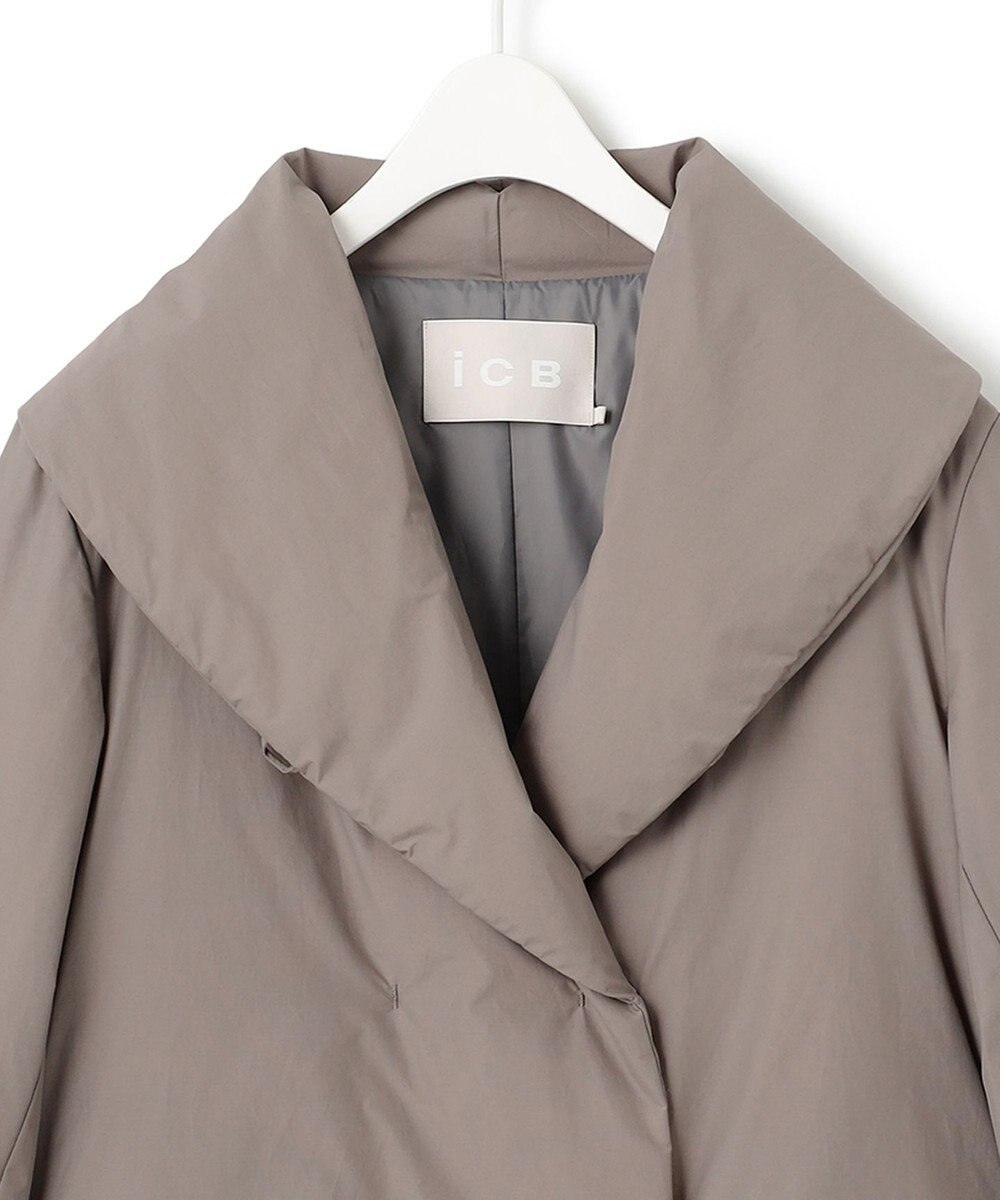 ICB 【CLASSY.1月号掲載】ADSダウン ショートコート 