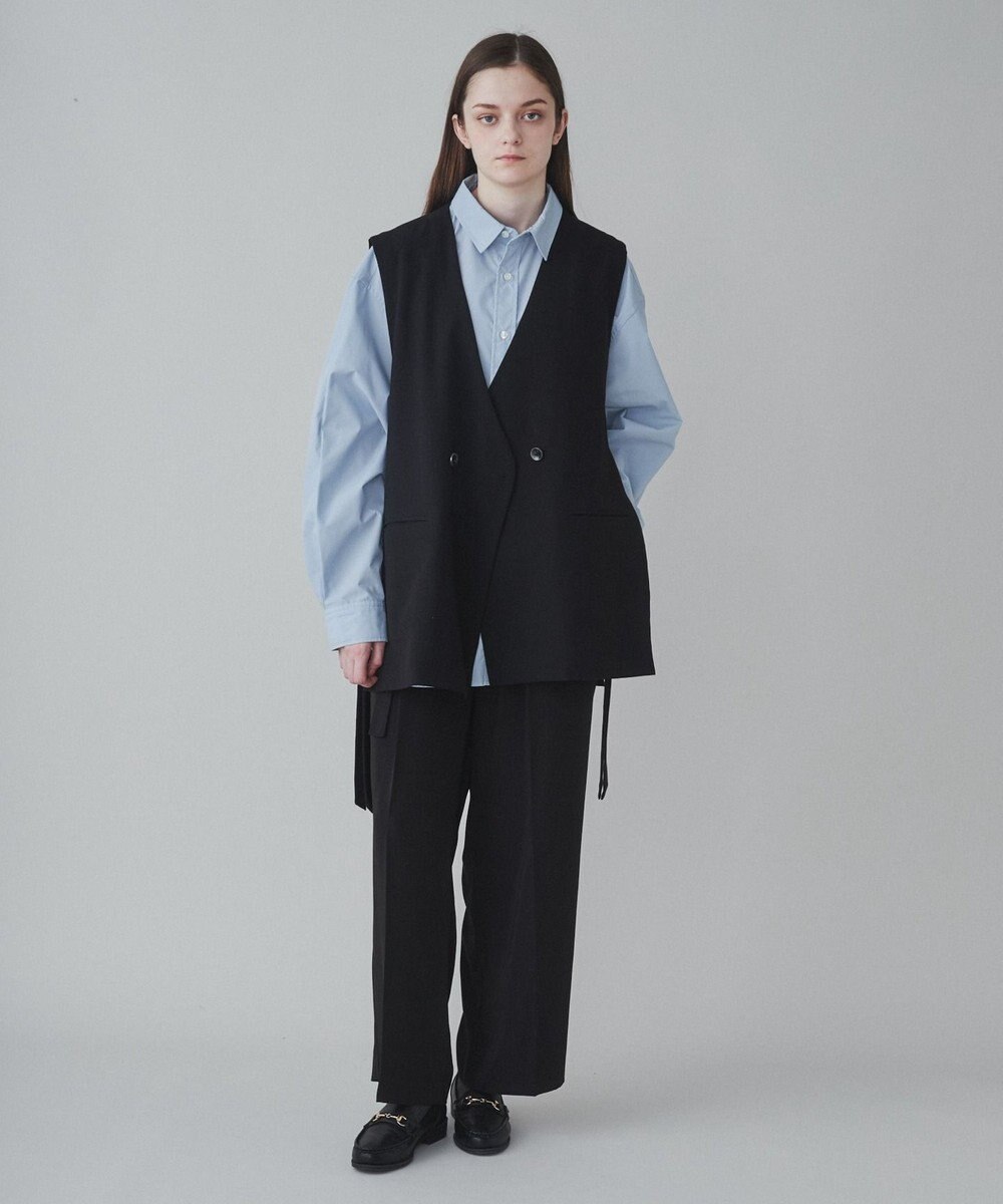 WEGO 【ユニセックス着用ITEM】TRノーカラーベスト 