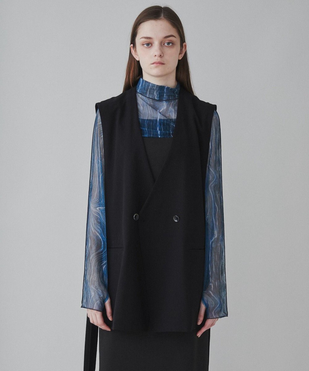 WEGO 【ユニセックス着用ITEM】TRノーカラーベスト 