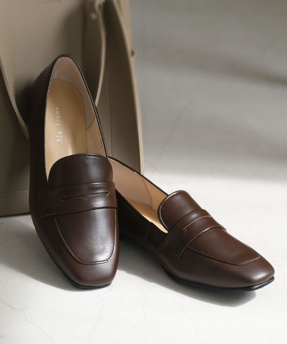 Pointer 日本製 本革シンプルローファー 