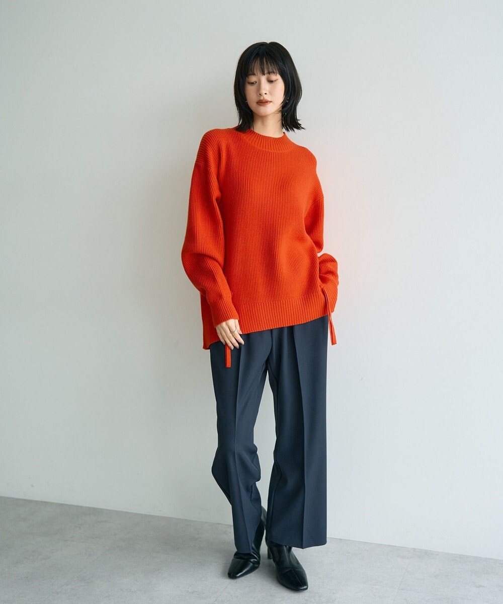 YECCA VECCA レースアップニット 