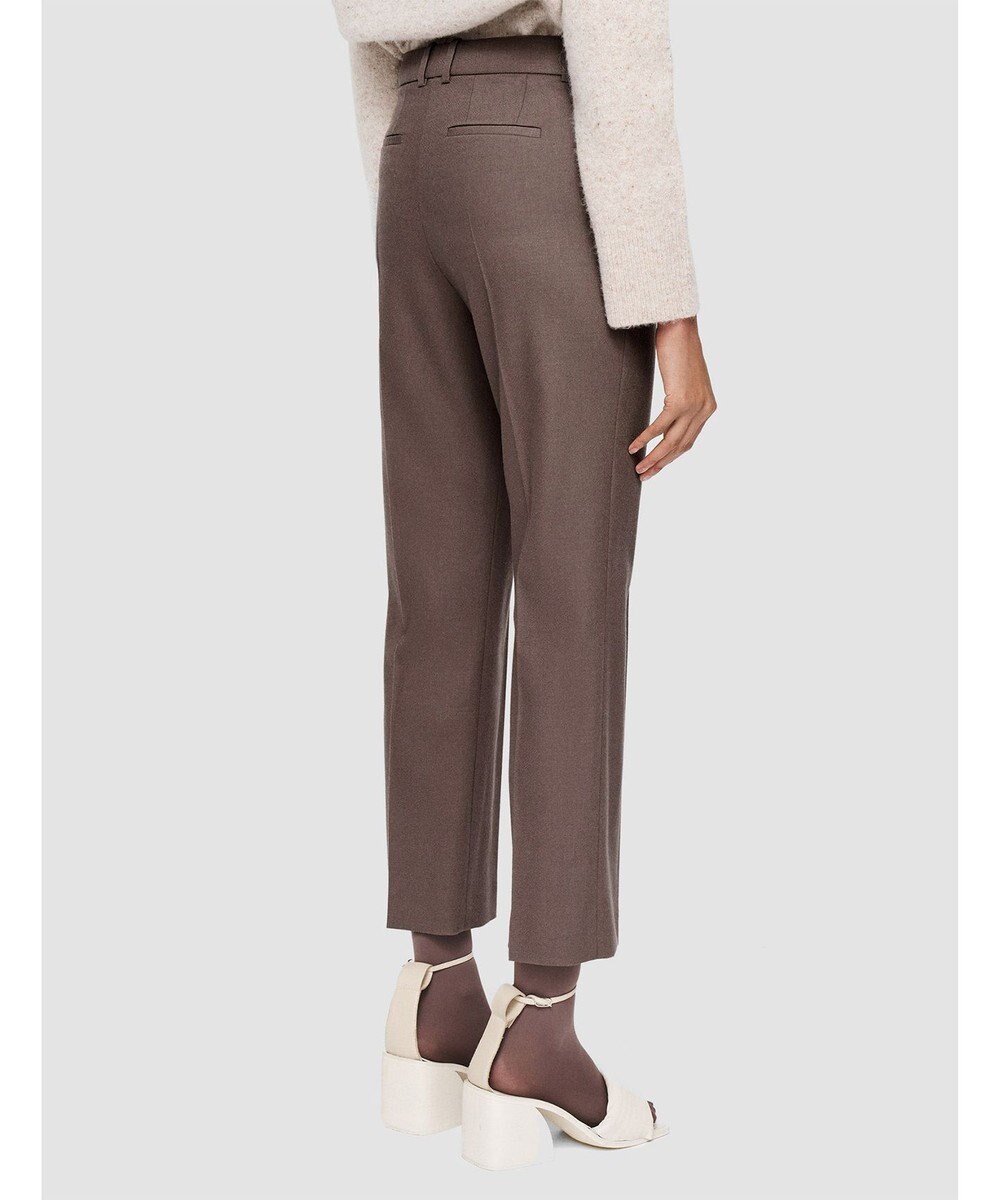 JOSEPH ライトフランネル　スリムストレートトラウザーズ 