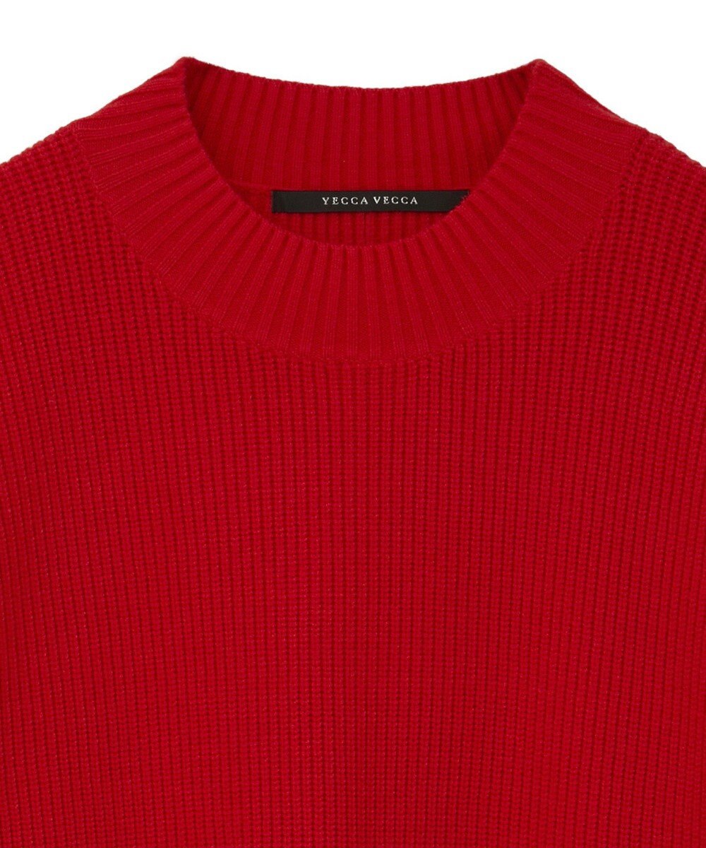 YECCA VECCA レースアップニット 