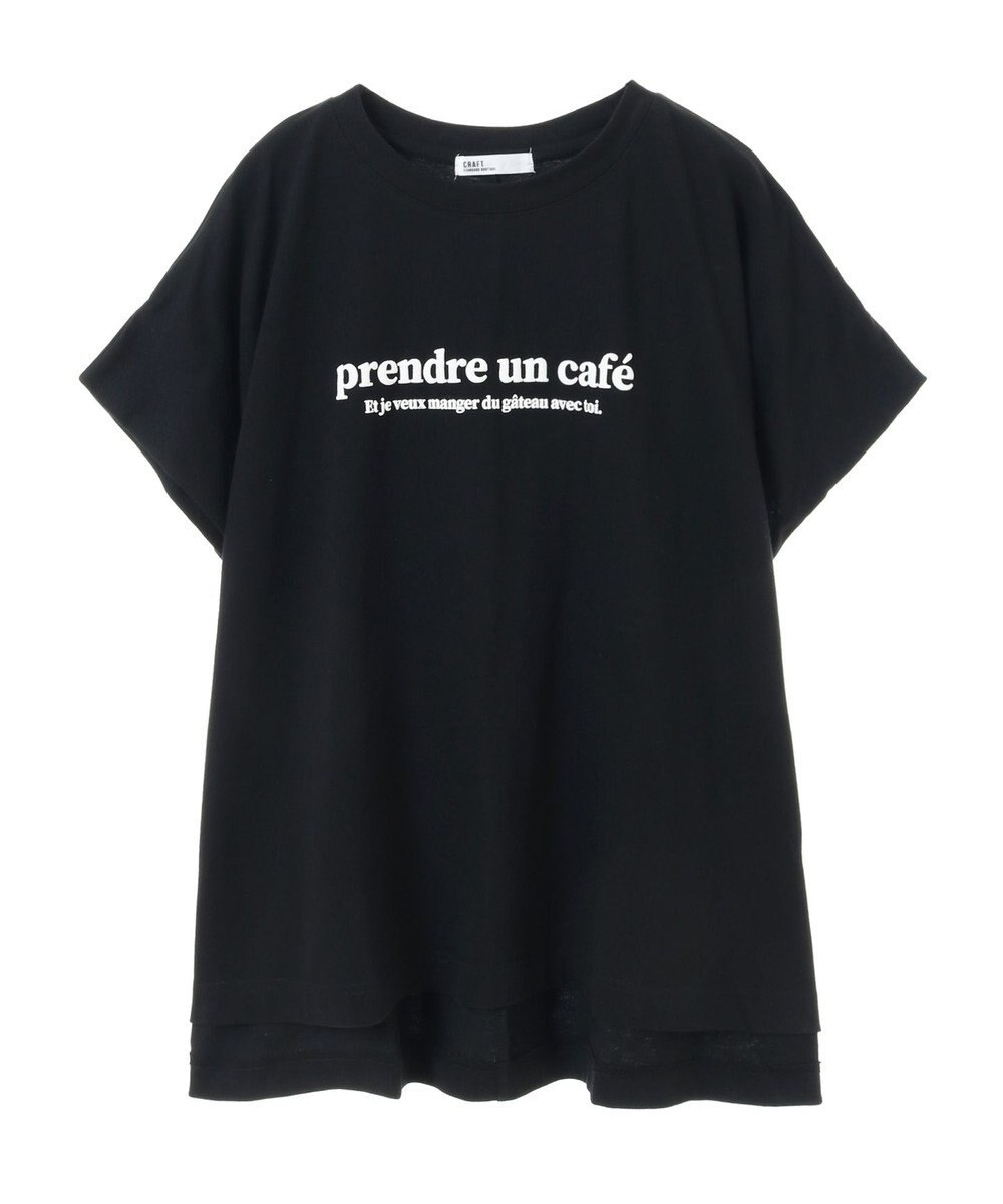 CRAFT STANDARD BOUTIQUE 発泡プリントロゴＴシャツ 