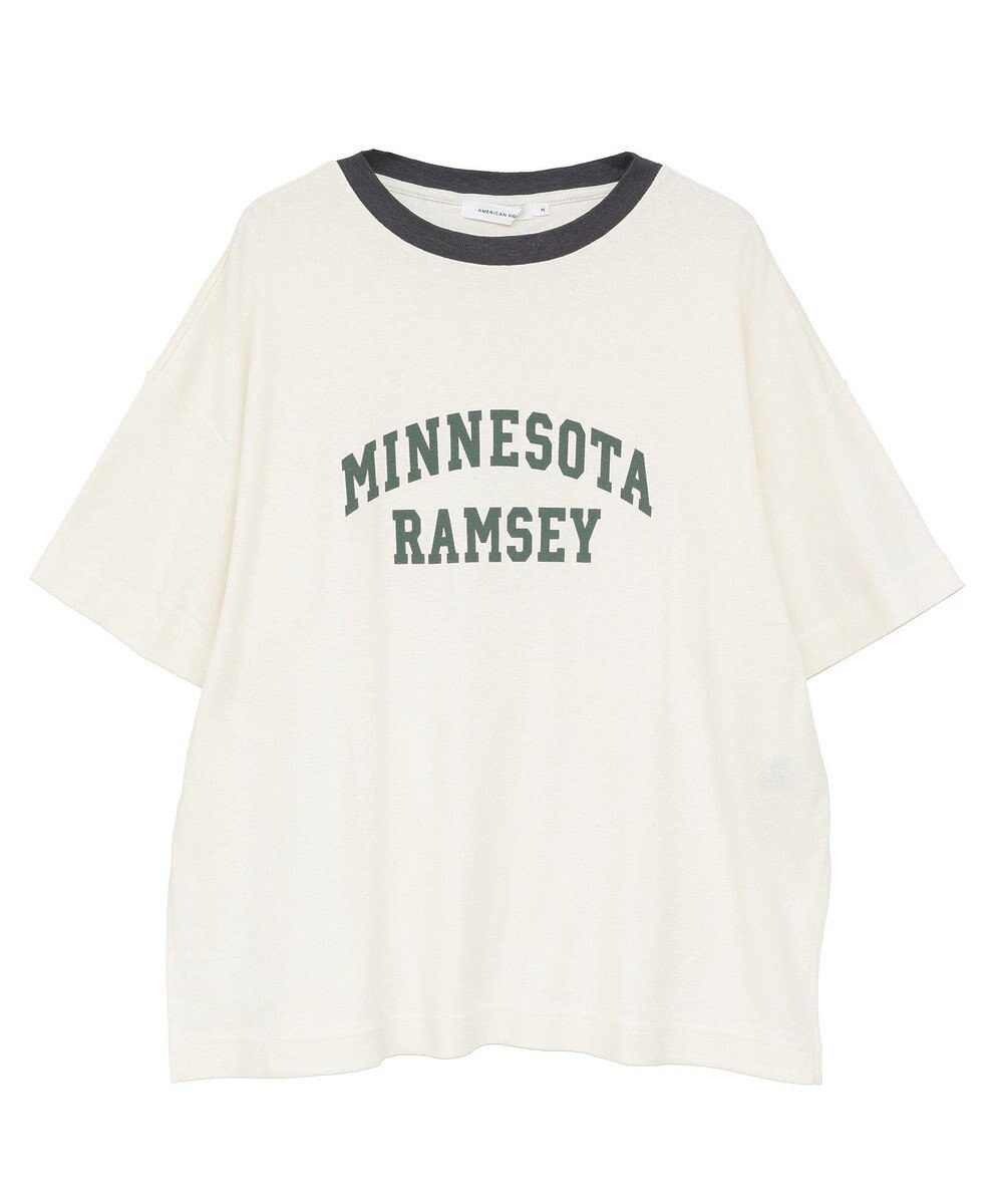 AMERICAN HOLIC ロゴ入りヴィンテージ半袖プルオーバー 