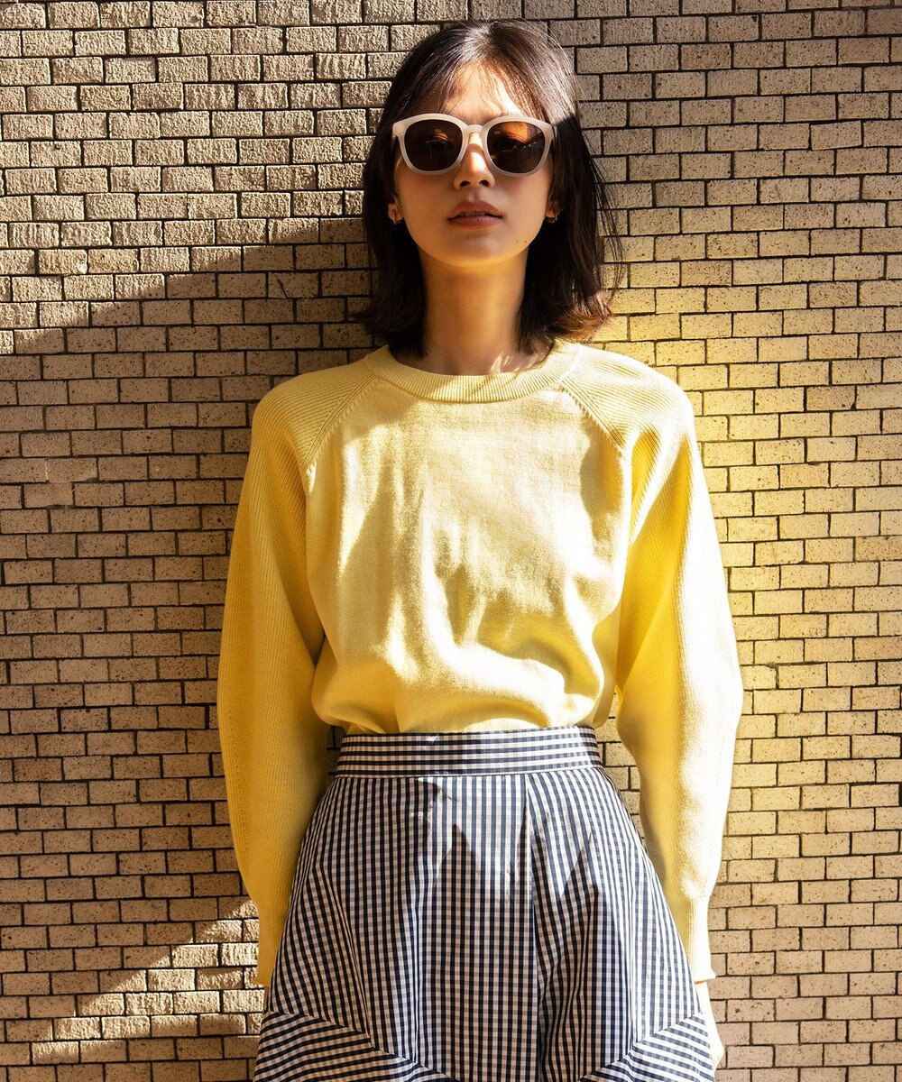 組曲 【選べる8色展開・春まで使える！】バックレースカラー ニット 