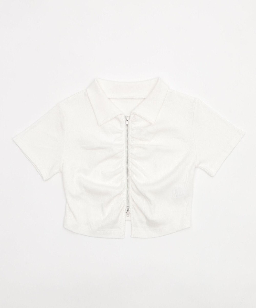 WEGO WZIPギャザートップス 