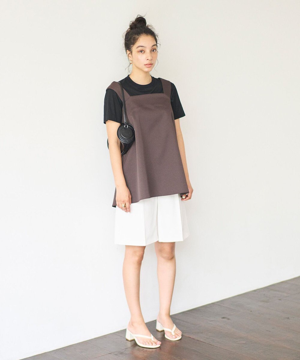 #Newans ストレートシルエットハーフパンツ 