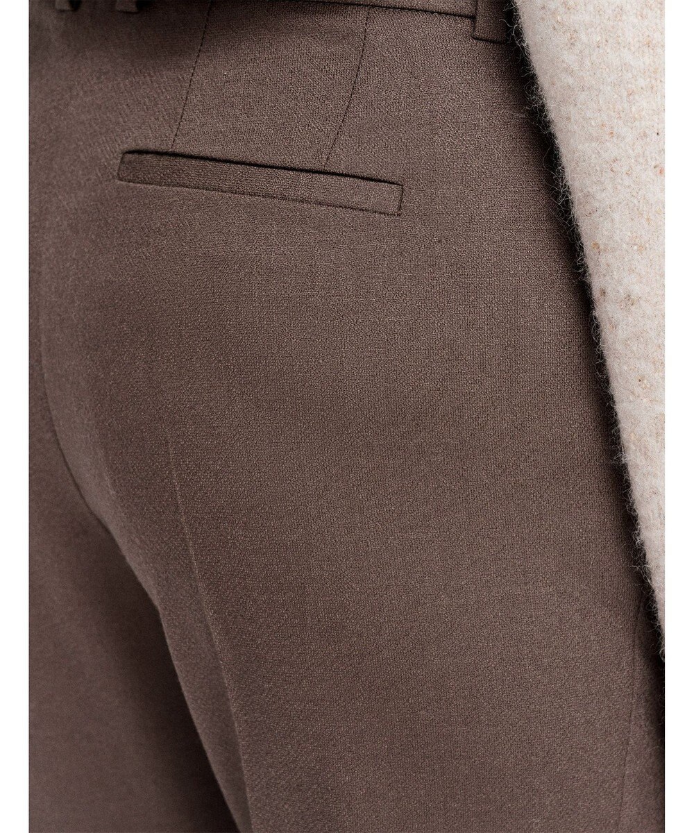 JOSEPH ライトフランネル　スリムストレートトラウザーズ 