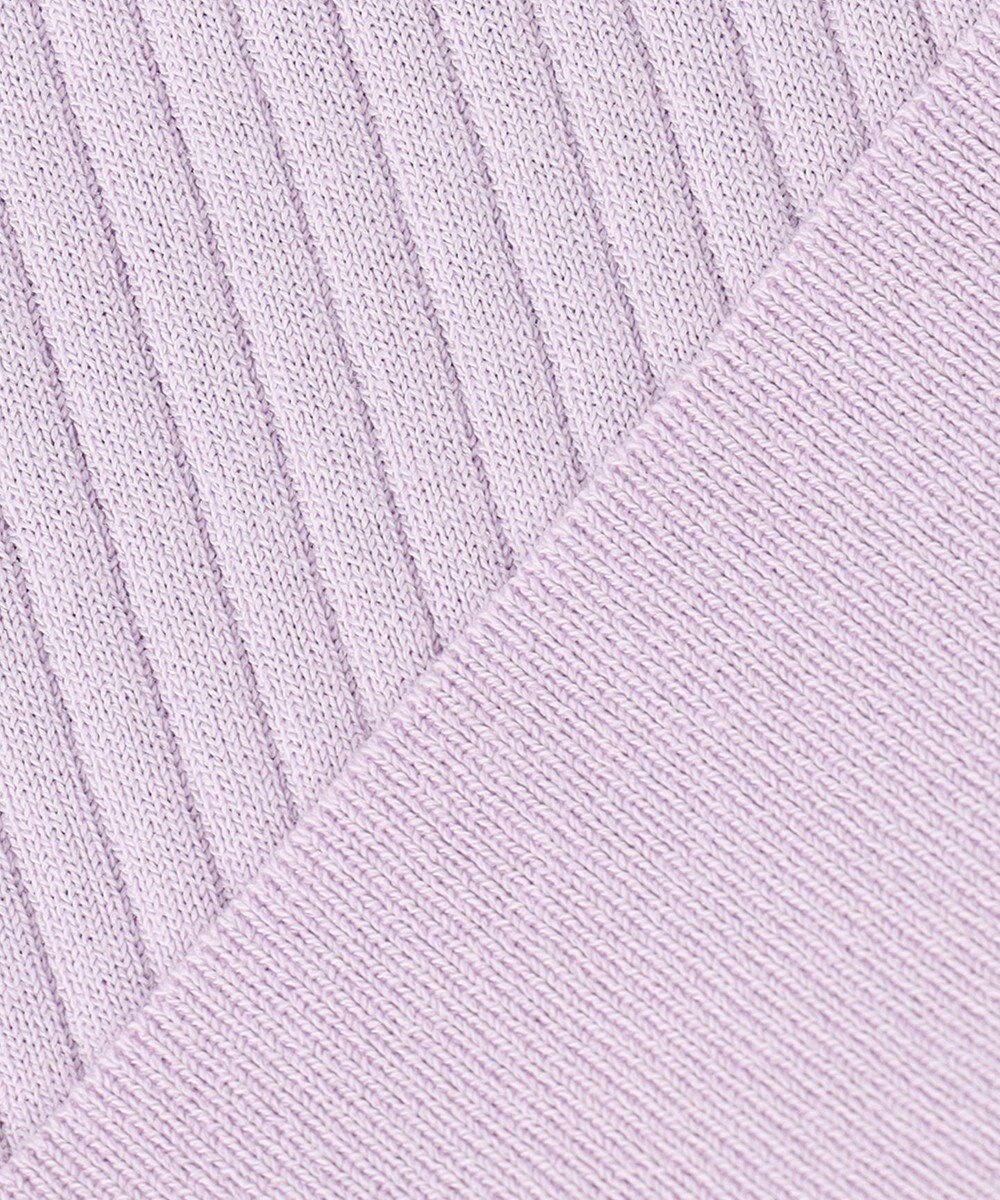 ICB 【洗える】コットンポリエステルリブ プルオーバー 