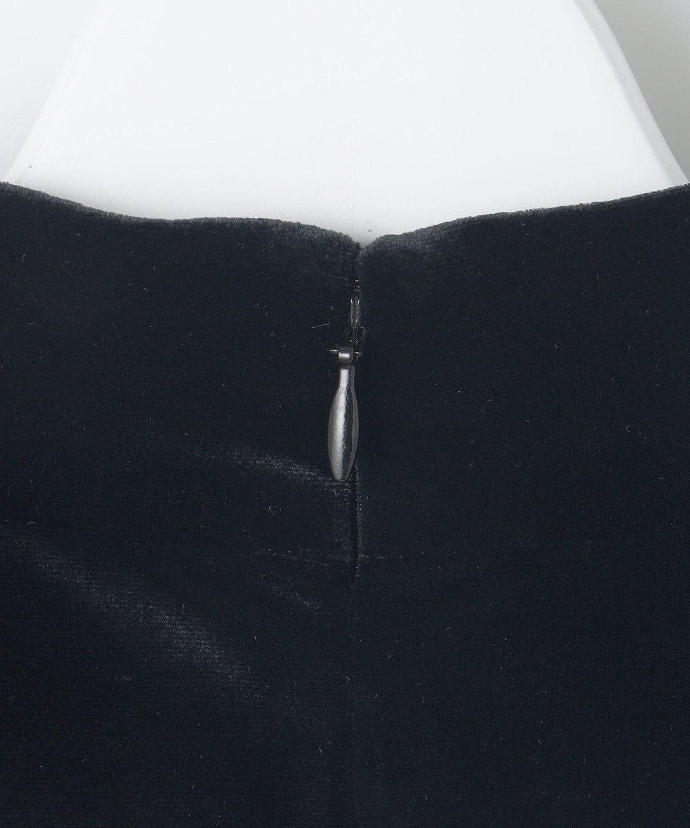 23区 【APPLAUDIR】ベルベットコンビ ドレス 