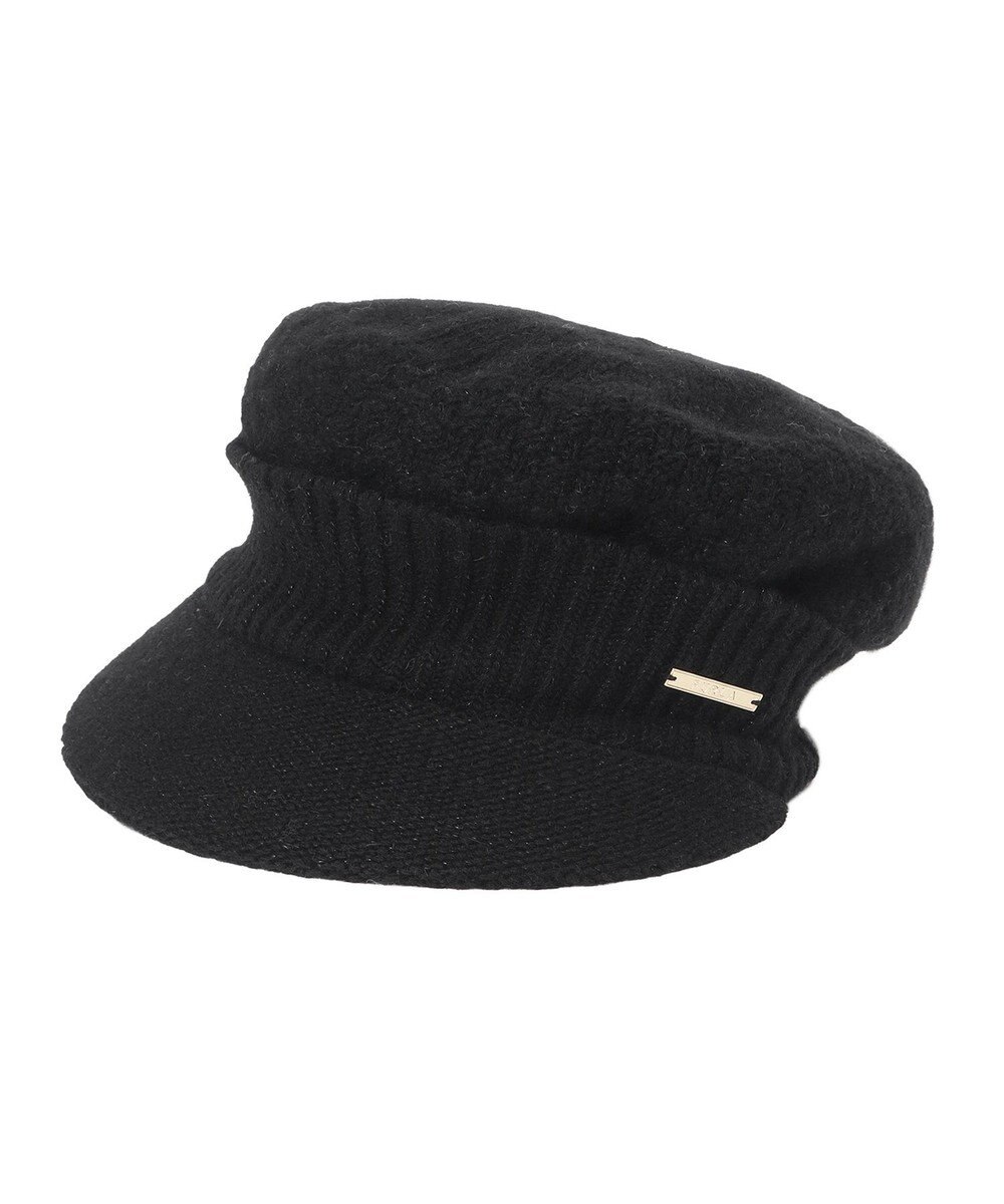 MOONBAT FURLA(フルラ) ラメ折り返しニットキャスケット【日本製】 