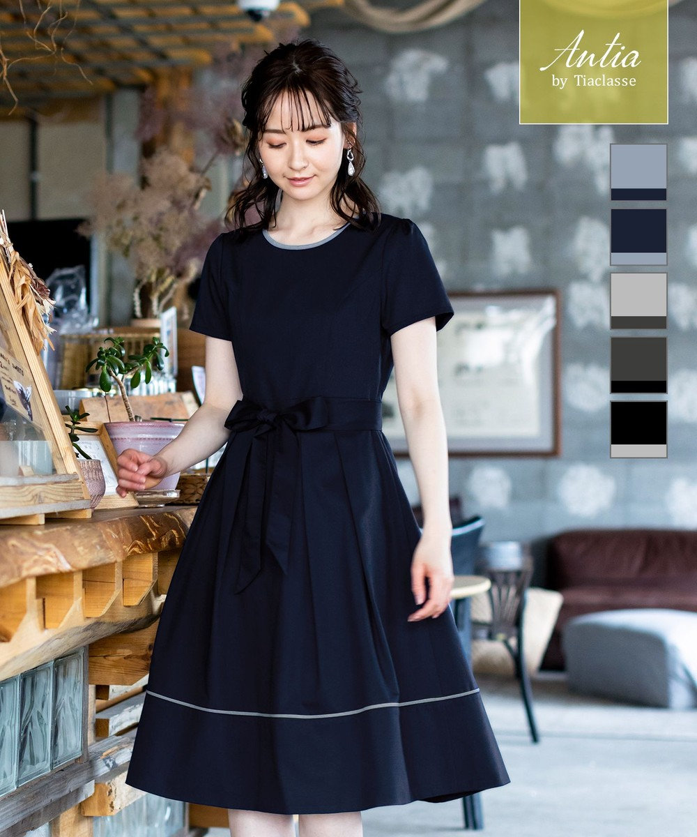 Antia 洗える 大人女性が選ぶ上品な配色パイピングワンピース Tiaclasse ファッション通販 公式通販 オンワード クローゼット Antia 洗える 大人女性が選ぶ上品な配色パイピングワンピース Tiaclasse ファッション通販 公式通販 オンワード クローゼット