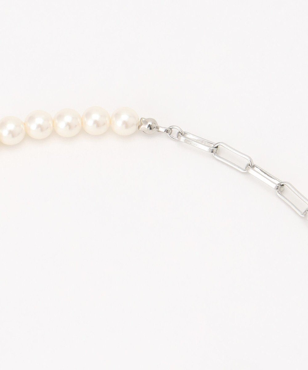 J.PRESS YORK STREET 【WOMEN】パールチェーン 2WAYネックレス 
