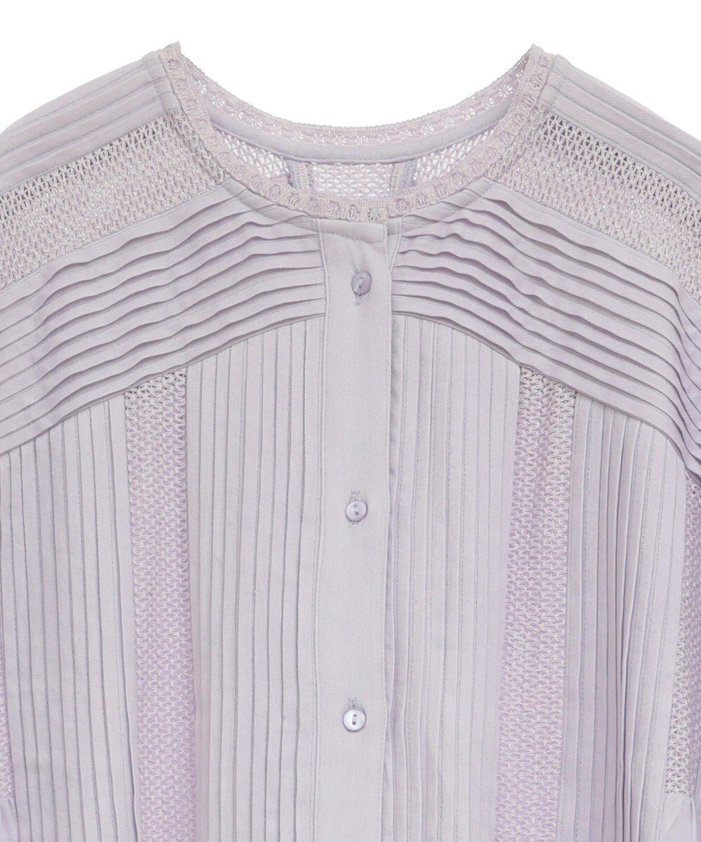 CRAFT STANDARD BOUTIQUE クロッシェレースピンタックワンピース 