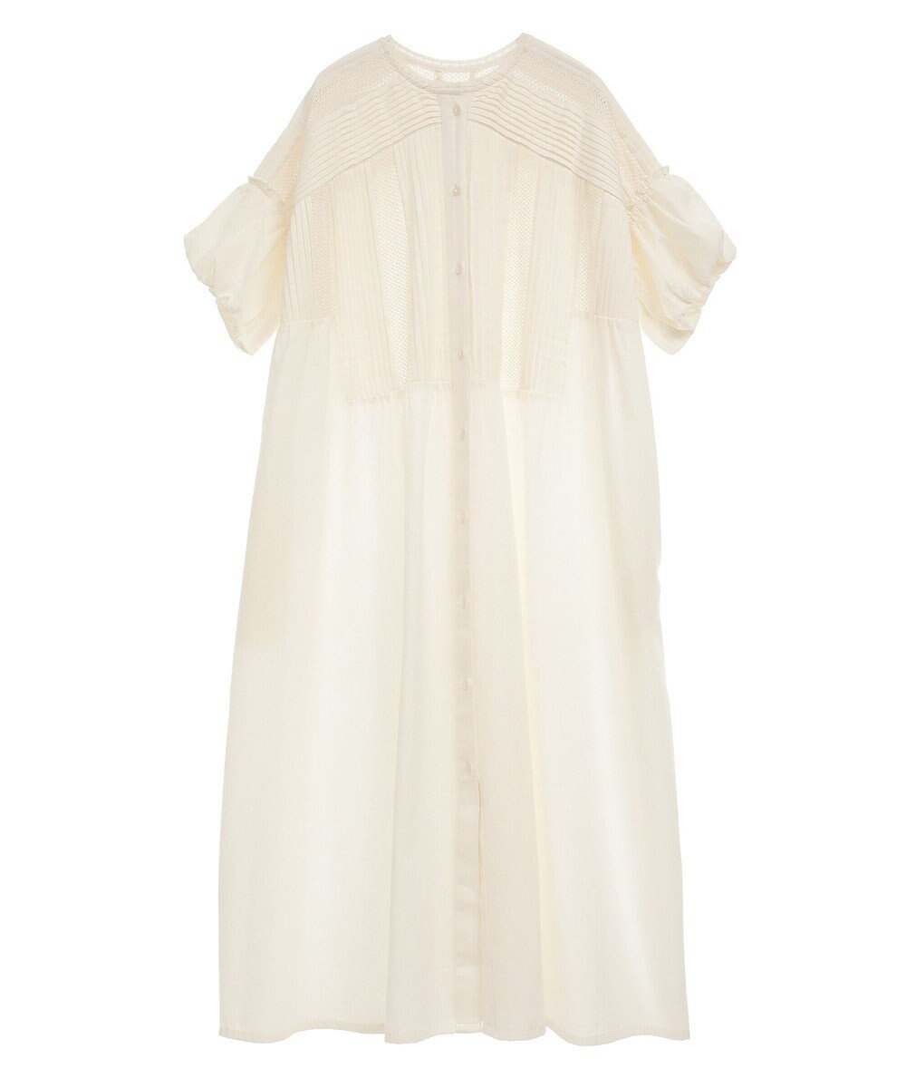 CRAFT STANDARD BOUTIQUE クロッシェレースピンタックワンピース 