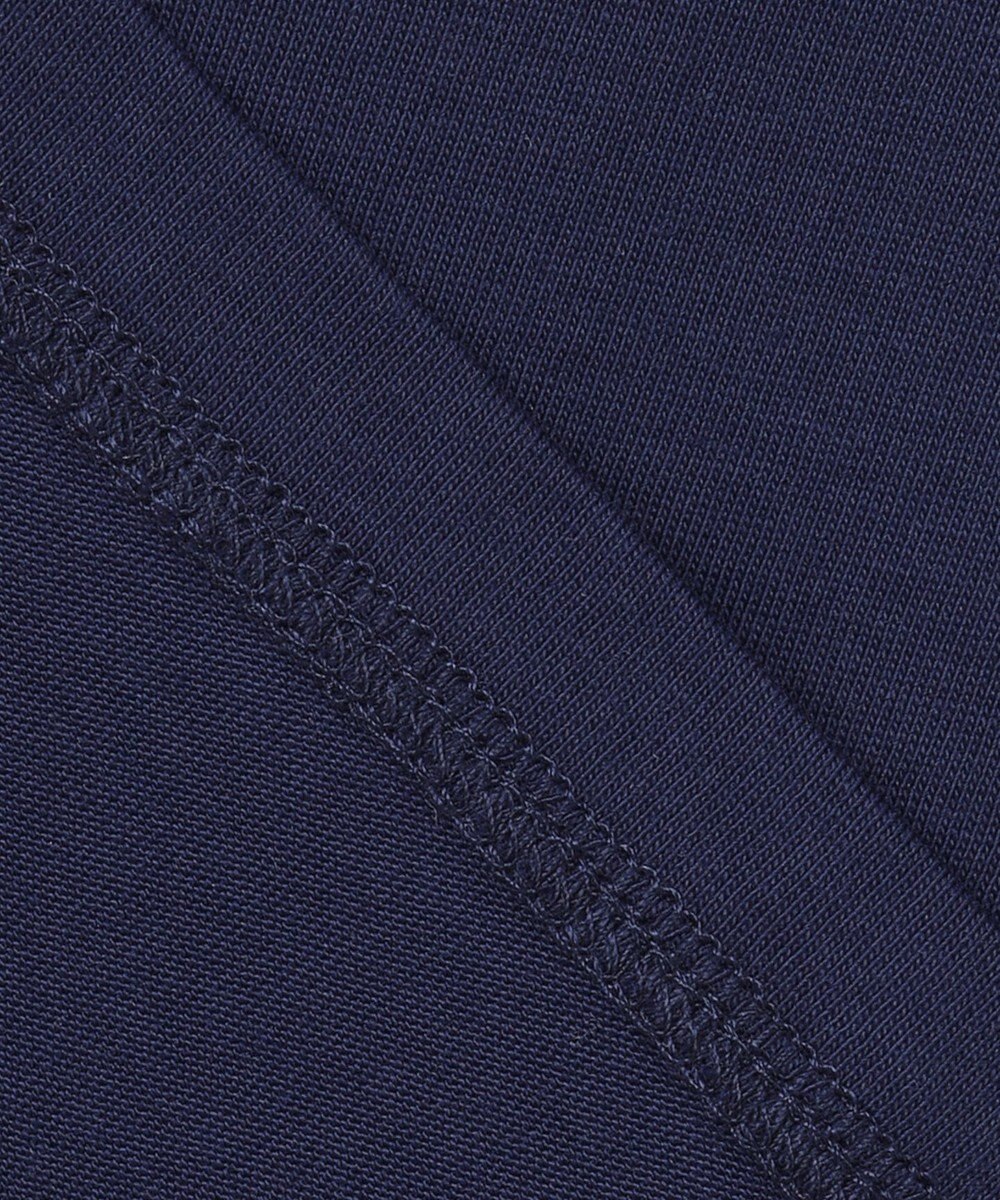 Feroux 【UVケア】バイカラーラッフルスリーブ Ｔシャツ 