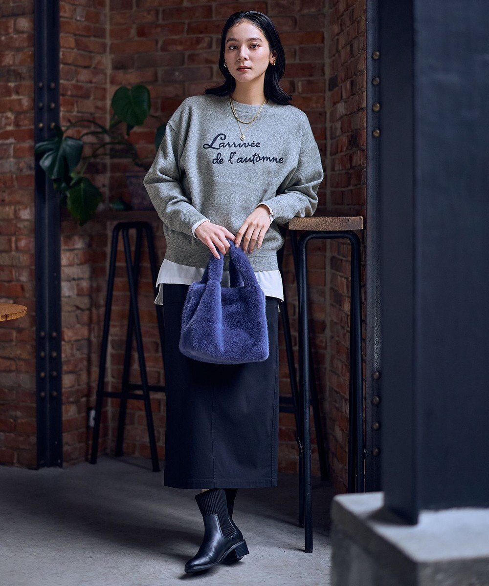 ANY 刺繍ロゴニット 