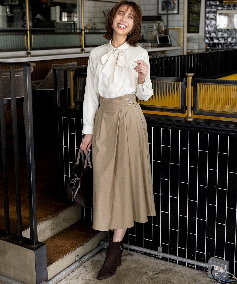 ANY SIS 【2WAY】フェイクファーリボン バッグ 