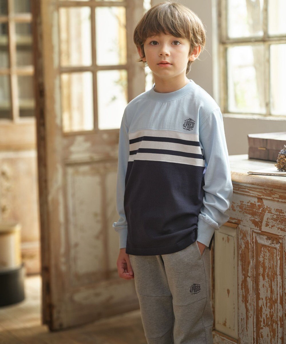 J.PRESS KIDS 【140-170cm】ボーダーミックス カットソー 