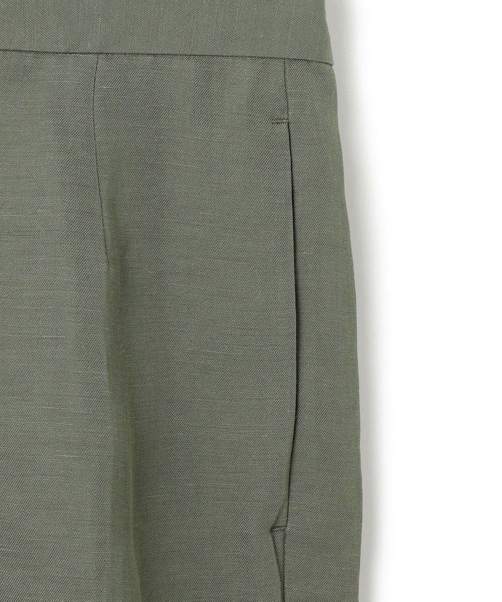 BEIGE， 【洗える】BERNARD / リネンストレートフルレングスパンツ 