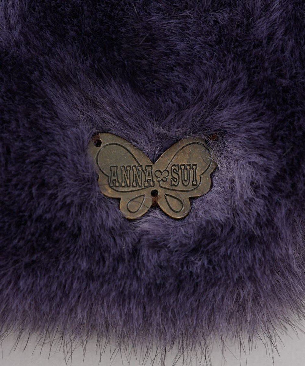 AURORA 【 ANNA SUI（アナ スイ）】エコファー差込みマフラ－ 