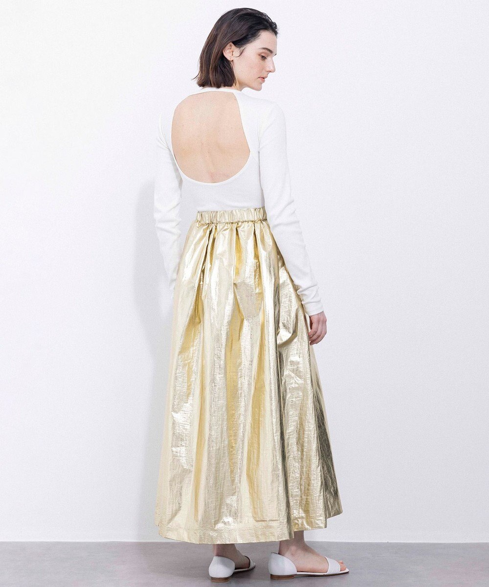 NAVE 【Nave】ホイルプリント スカート 