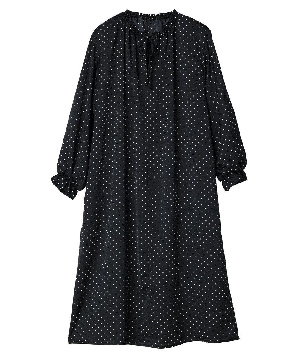 CRAFT STANDARD BOUTIQUE 柄ギャザーマキシワンピース 