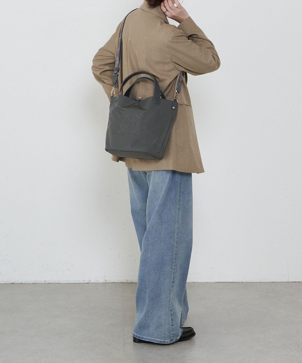 russet 《WEB限定》コーデュラナイロン2WAYミニトートバッグ(CE-1673-WEB) 