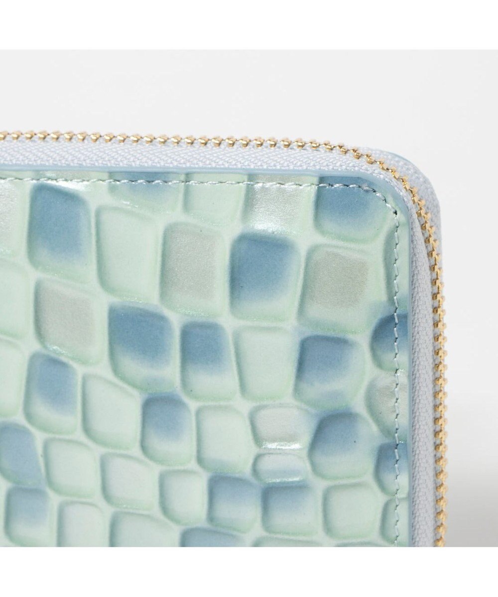 UNBILLION ペルケ perche / クロコエナメル・ジャバラカードウォレット 