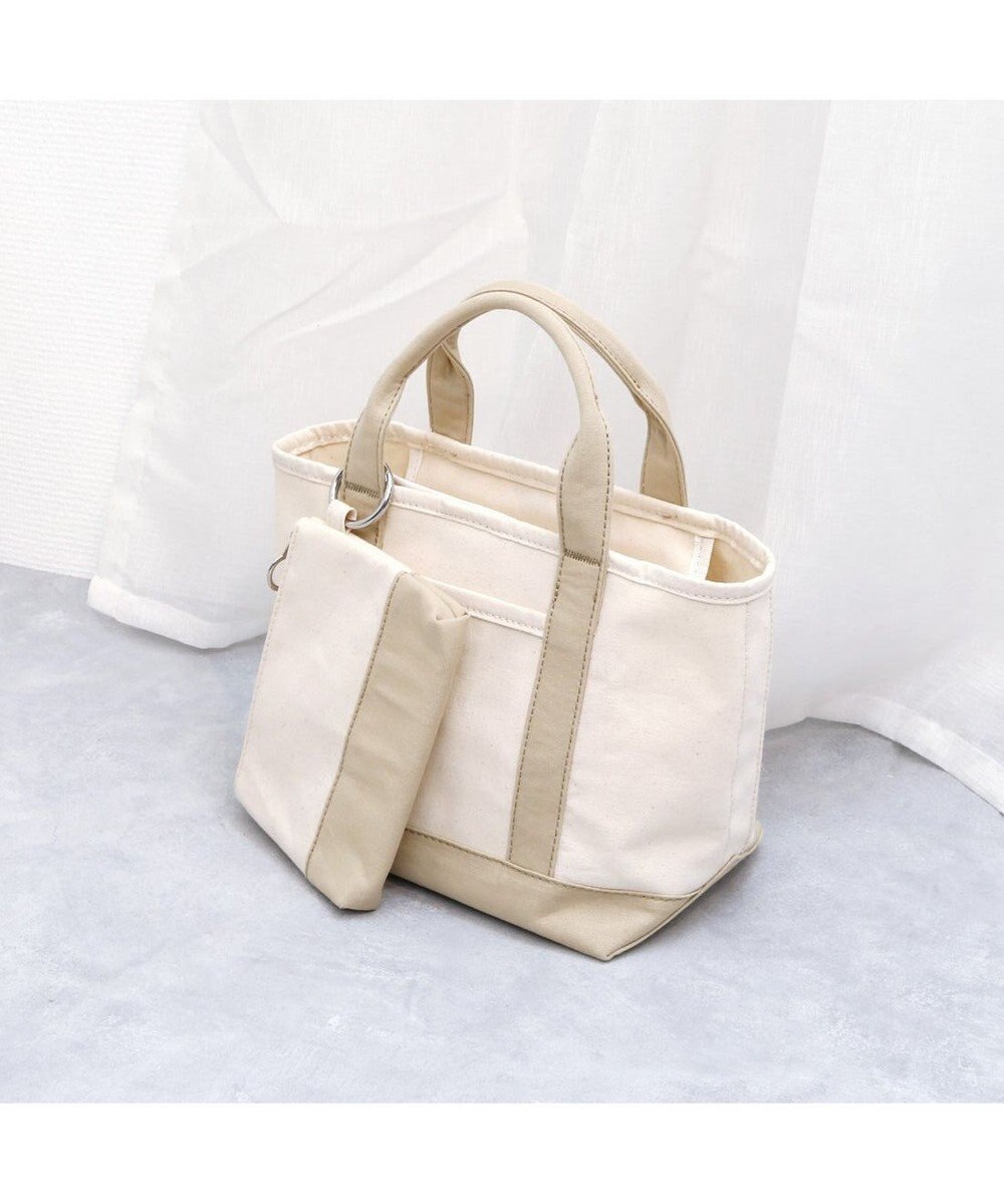 UNBILLION カシュカシュ cachecache / 裏コーディングミニキャンバストートバッグ 