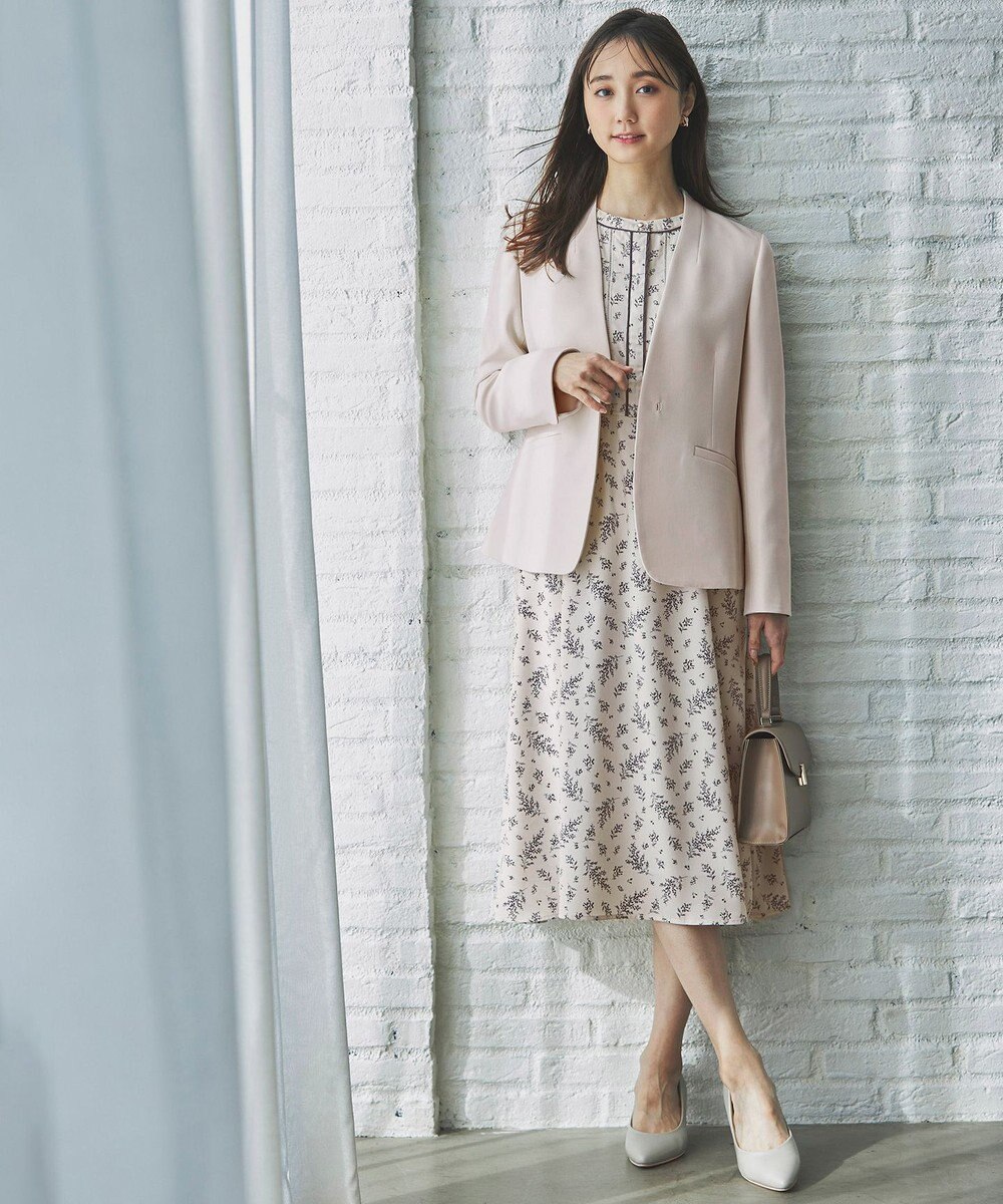 ANY SIS 【セットアップ対応】褒めらレディカラーレス ジャケット 