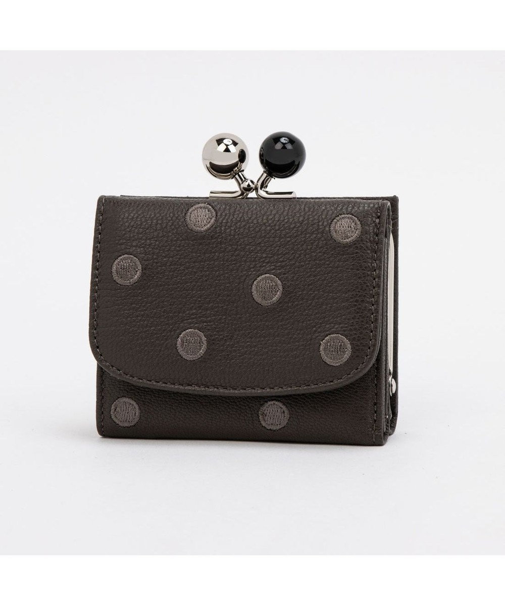 UNBILLION ペルケ perche / アクリル玉三つ折りミニサイフ 