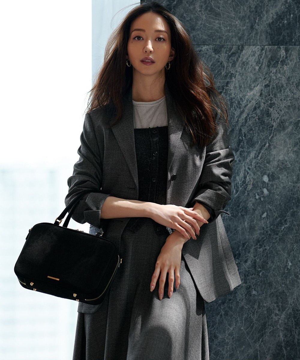 23区 【セットアップ対応】TWサキソニー フレア スカート 