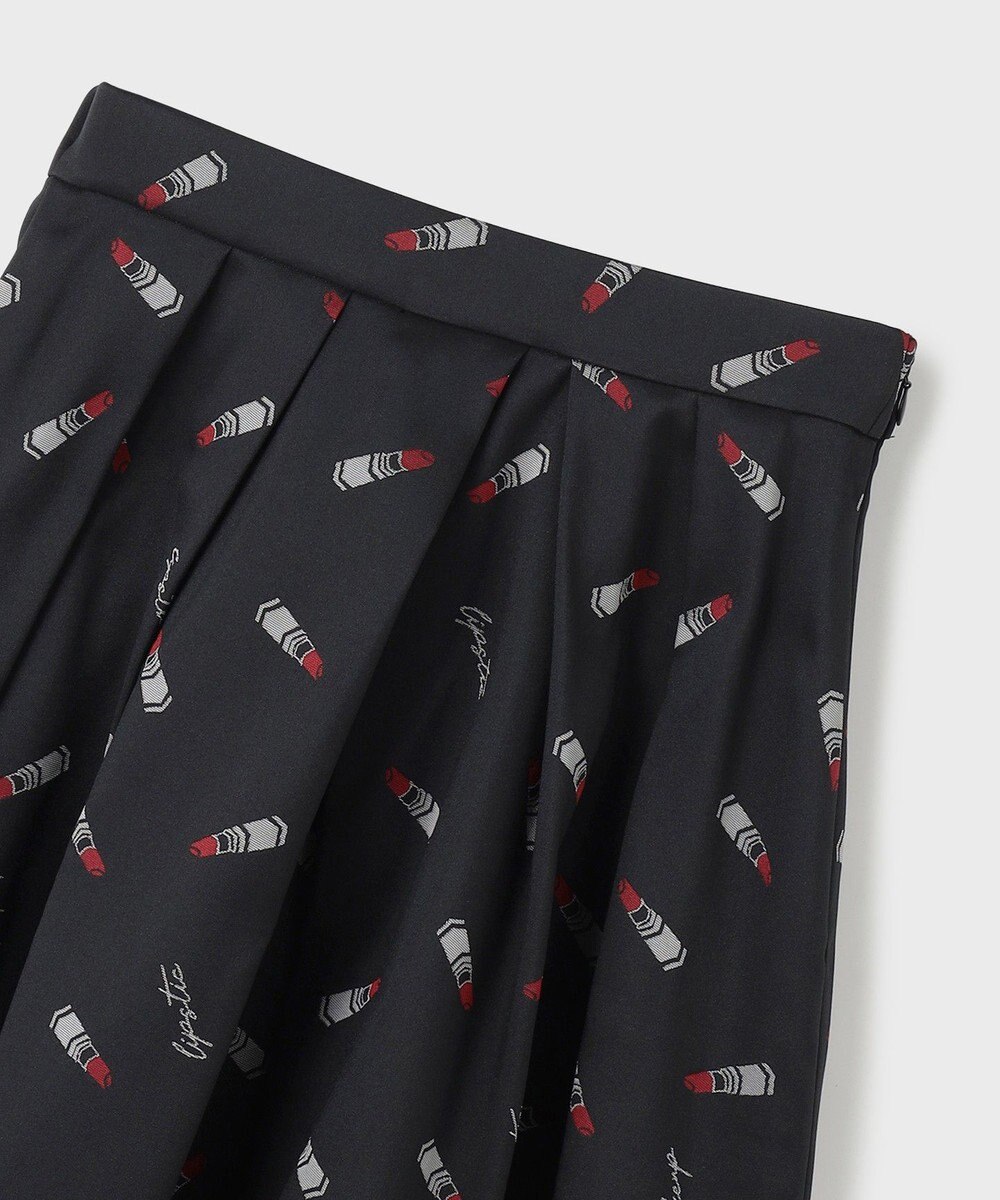 GRACE CONTINENTAL リップジャガードタックスカート 