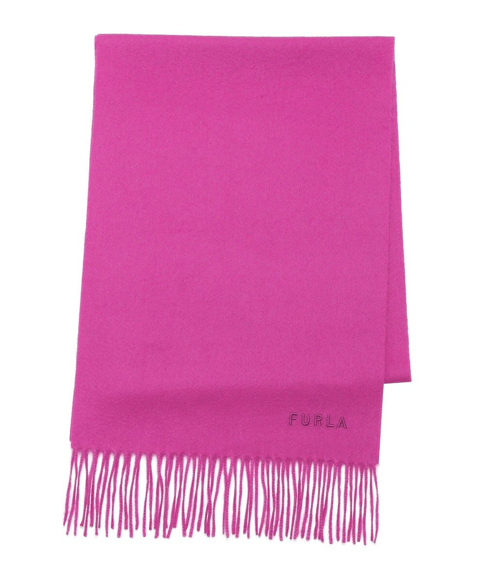 MOONBAT 【洗えるカシミヤ】FURLA カシミヤ100%無地マフラー／幅30cm 