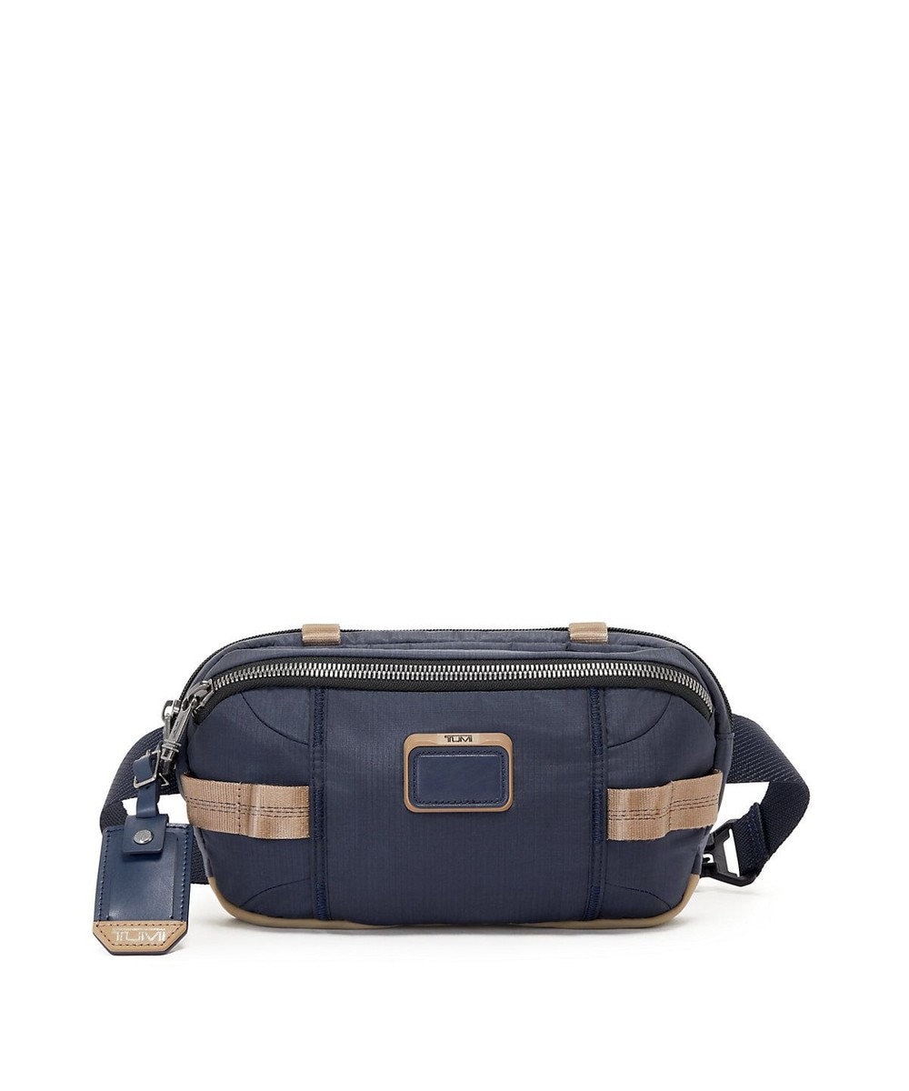 TUMI メンズ  ALPHA BRAVO 「ペイトン」バイク・スリング MIDNIGHT NAVY/KHAKI