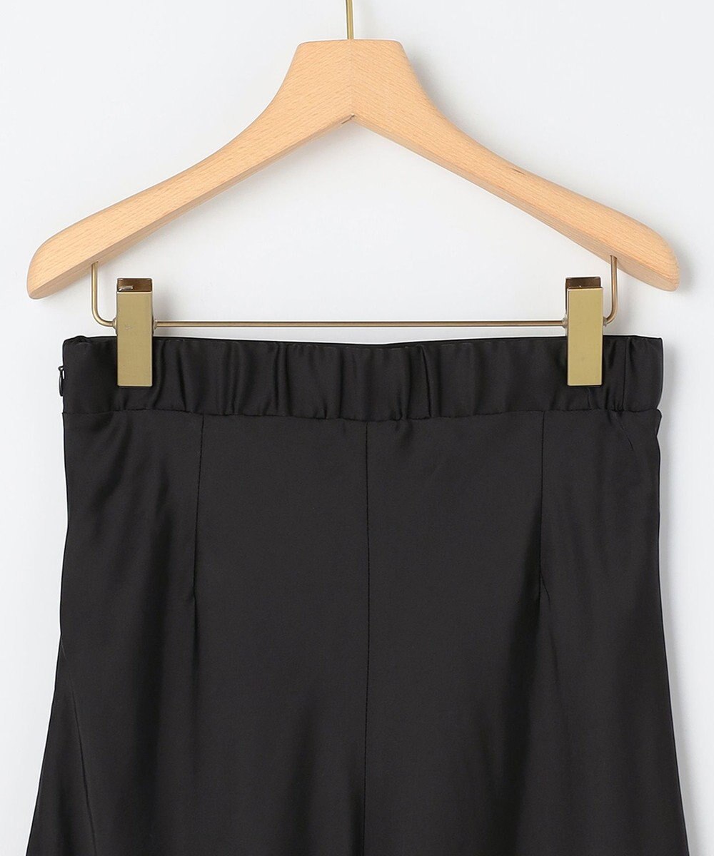 組曲 【WEB限定】サテンナロー スカート 
