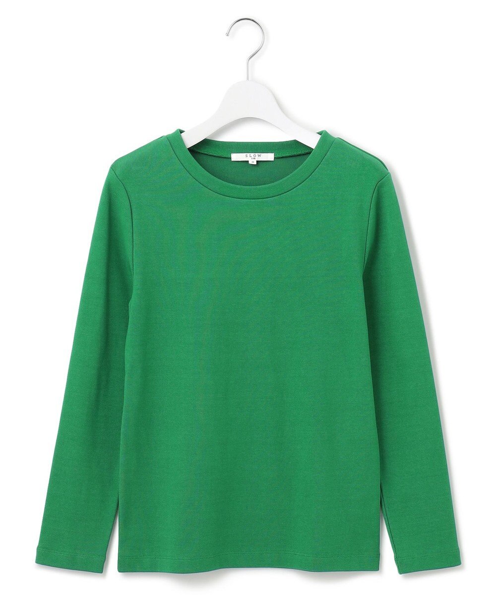 23区 L 【SLOW/一部店舗限定】ミドルフライスジャージー 長袖カットソー 