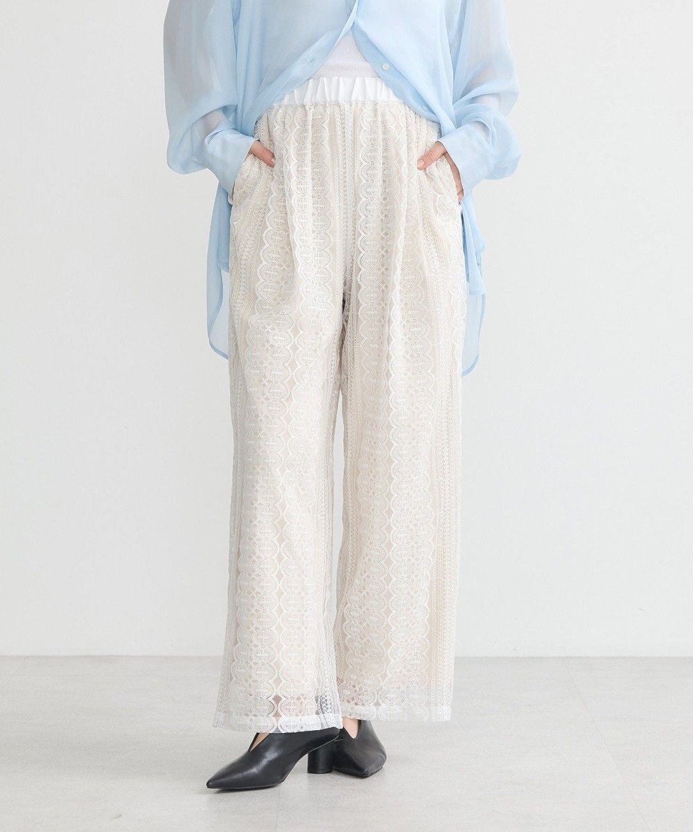 earth music&ecology レースパンツ 