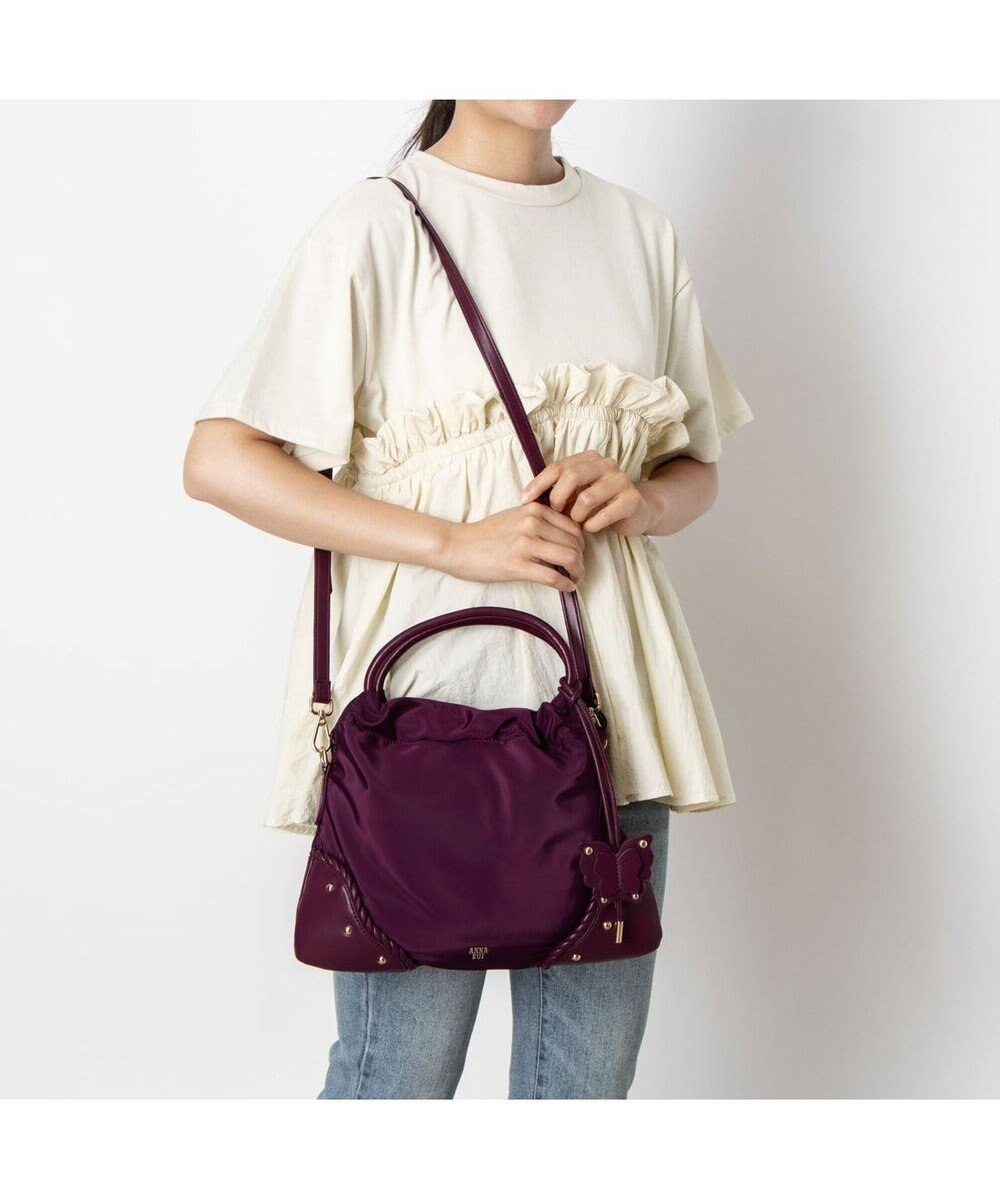 ANNA SUI バタフライツイスト 2wayハンドバッグ 