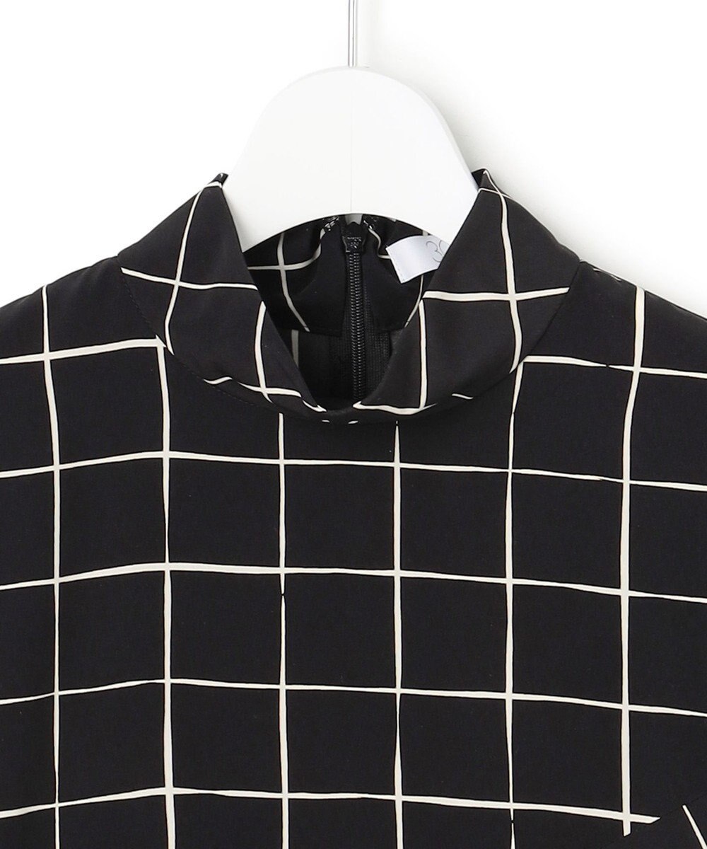 ICB L 【30th ANNIVERSARY】 ウィンドウペンプリント プルオーバーブラウス 