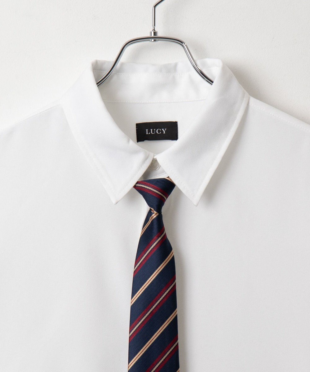 WEGO タイ付きシャツ(LS) 