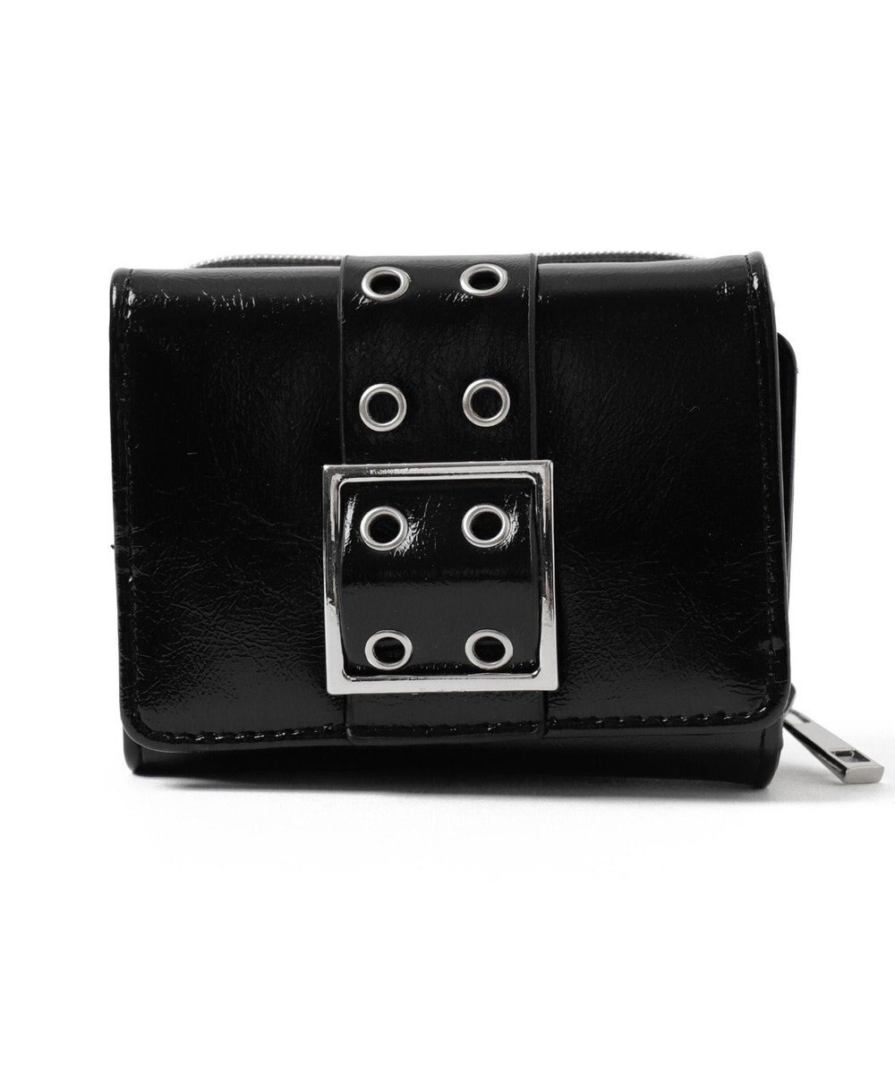 WEGO ハトメベルトフラップウォレット 