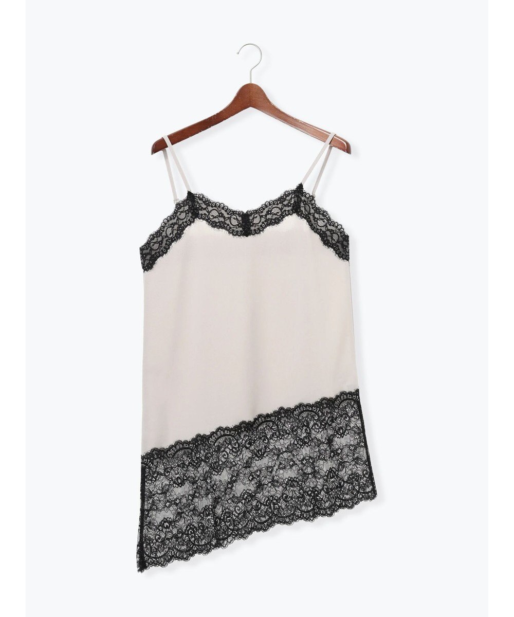 Te chichi イレギュラーヘムレイヤードレースキャミ 