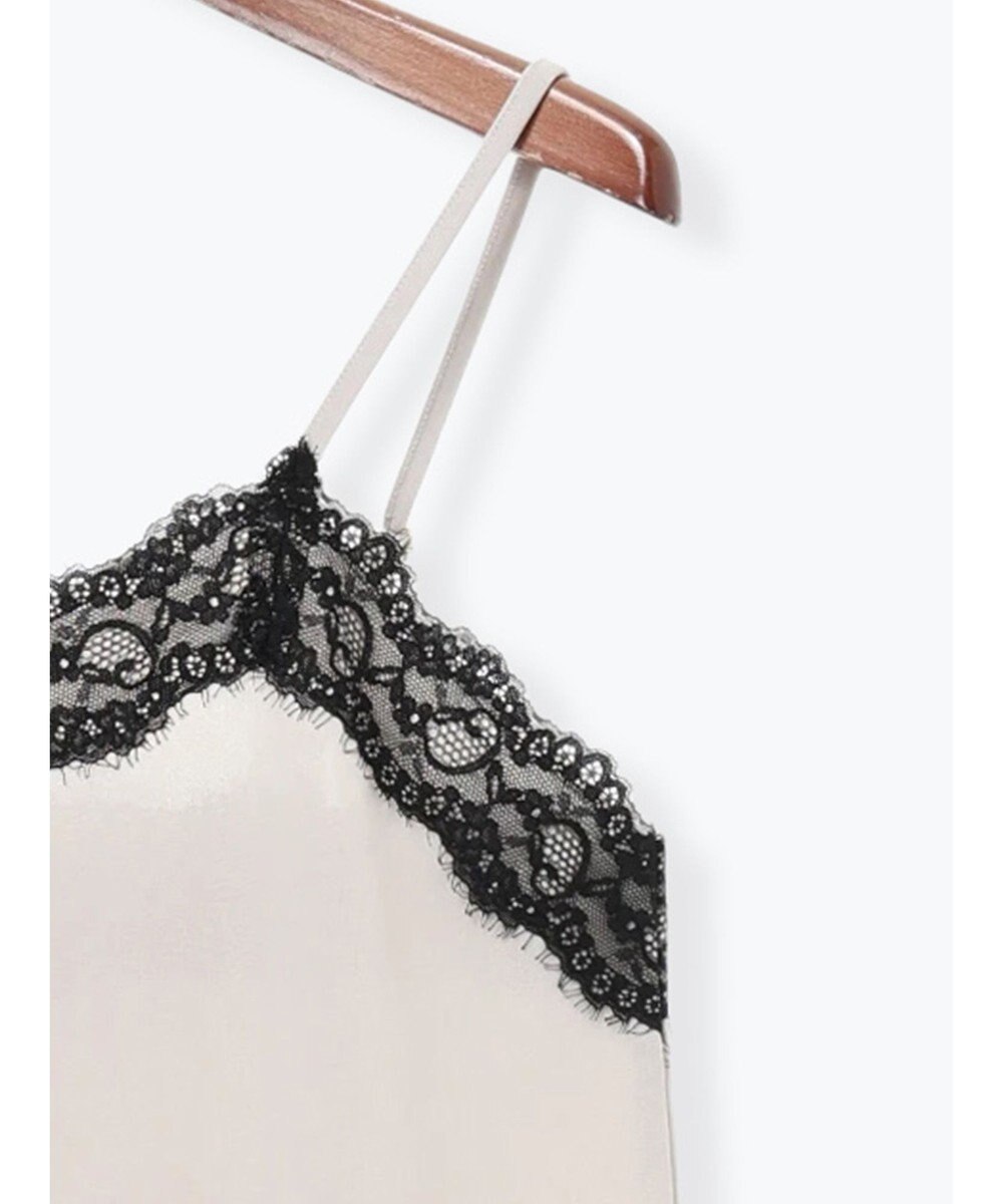 Te chichi イレギュラーヘムレイヤードレースキャミ 