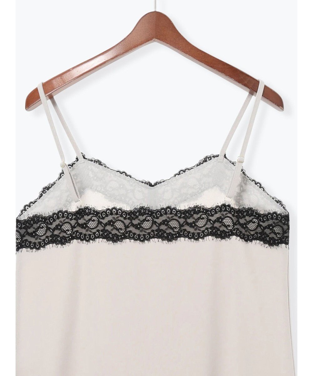 Te chichi イレギュラーヘムレイヤードレースキャミ 