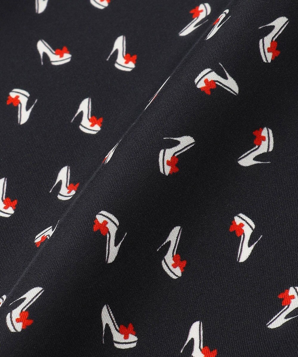 TOCCA 【岡崎紗絵さん着用】RIBBON&HIGHHEEL SILK SCARF シルクスカーフ 